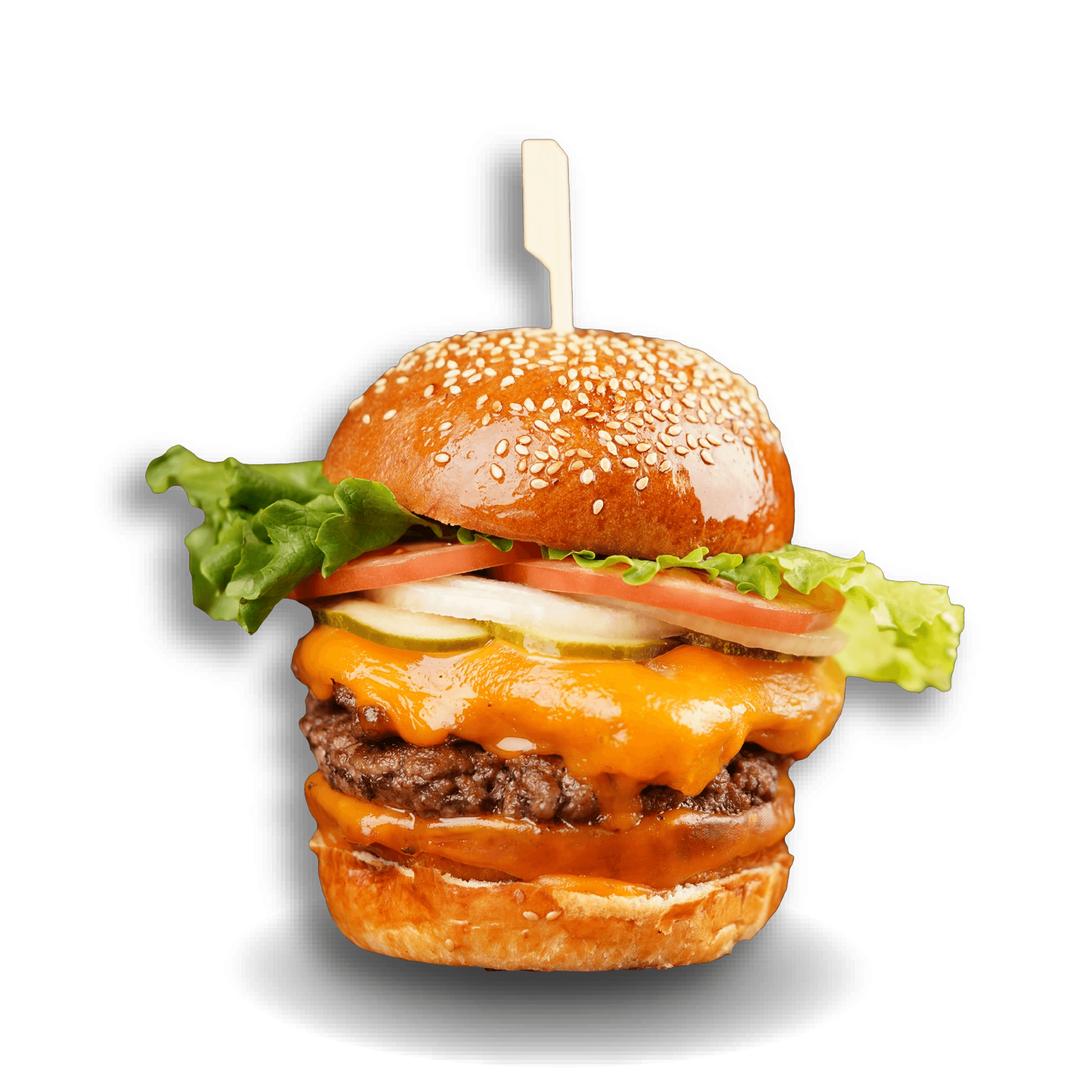 Double Blaze Burger